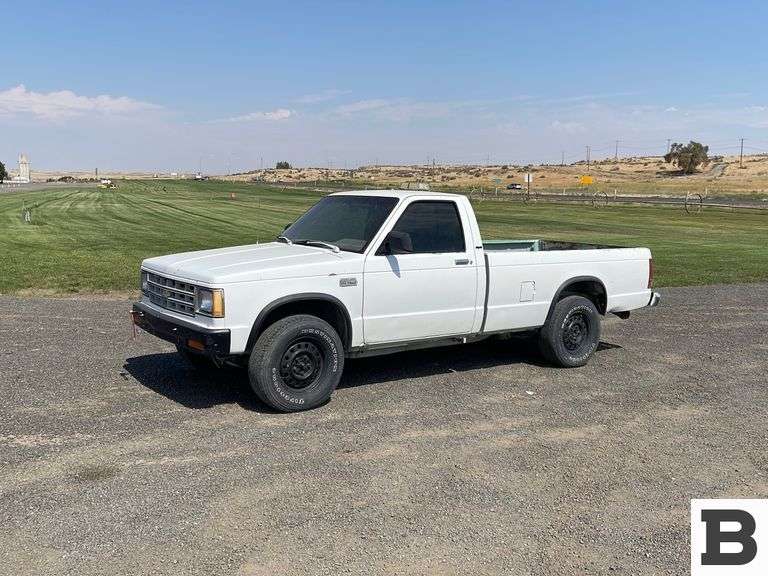 1989 Chevrolet S10 Pickup Booker Auction Company