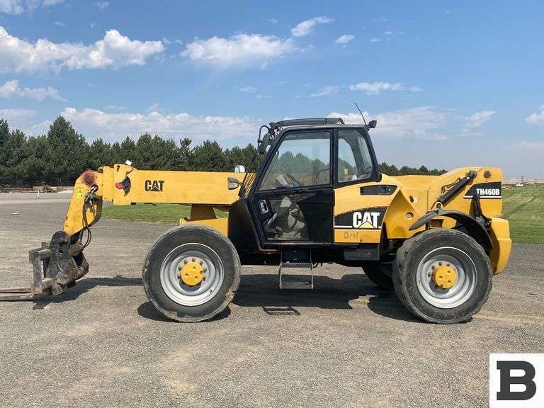 2006 Caterpillar TH460B Telescopic Telehandler - Booker Auction Company