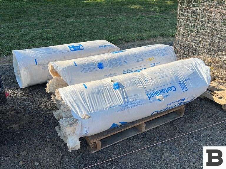 Certainteed R21 Fiber Glass Insulation Booker Auction Company