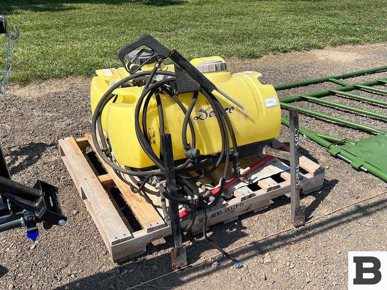 Demco 25 Gallon Poly ATV Sprayers Booker Auction Company