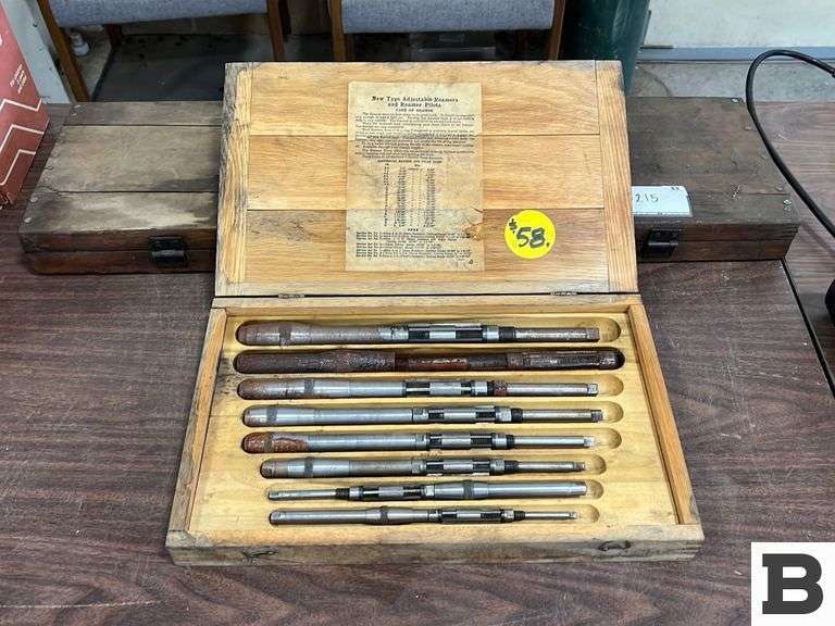 Adjustable Reamers and Reamer Pilots Booker Auction Company