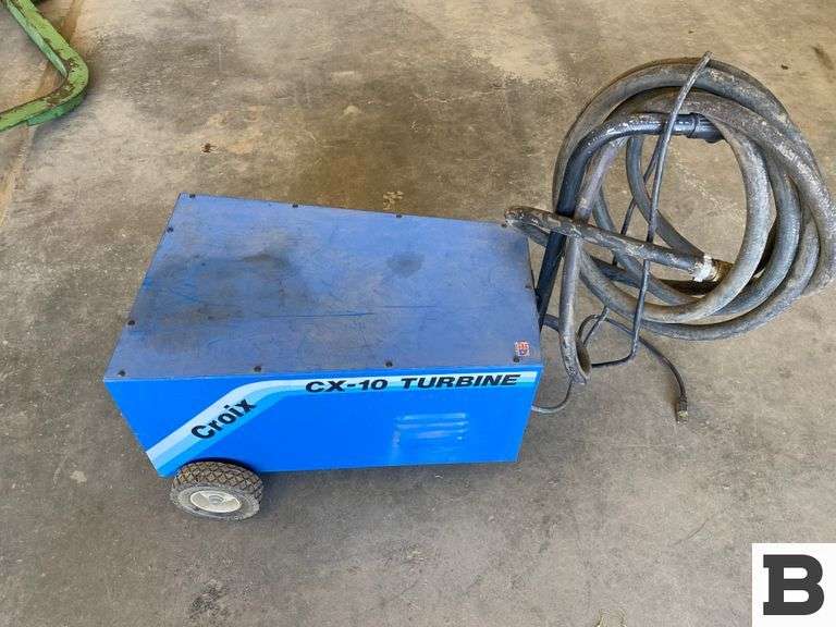 Croix CX10 Turbine Paint Sprayer Booker Auction Company