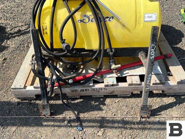 Demco 25 Gallon Poly ATV Sprayers Booker Auction Company