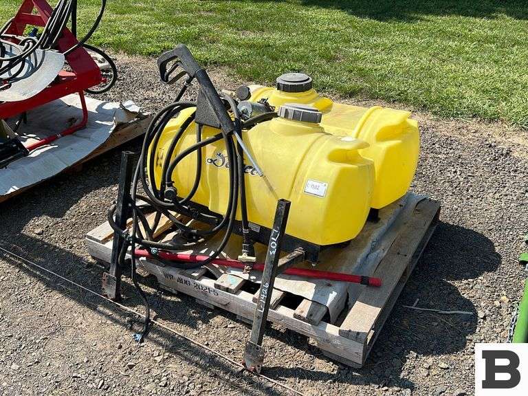 Demco 25 Gallon Poly ATV Sprayers Booker Auction Company