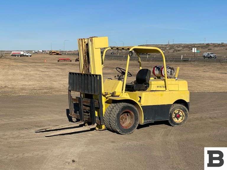 1984 Hyster H80C Forklift Booker Auction Company
