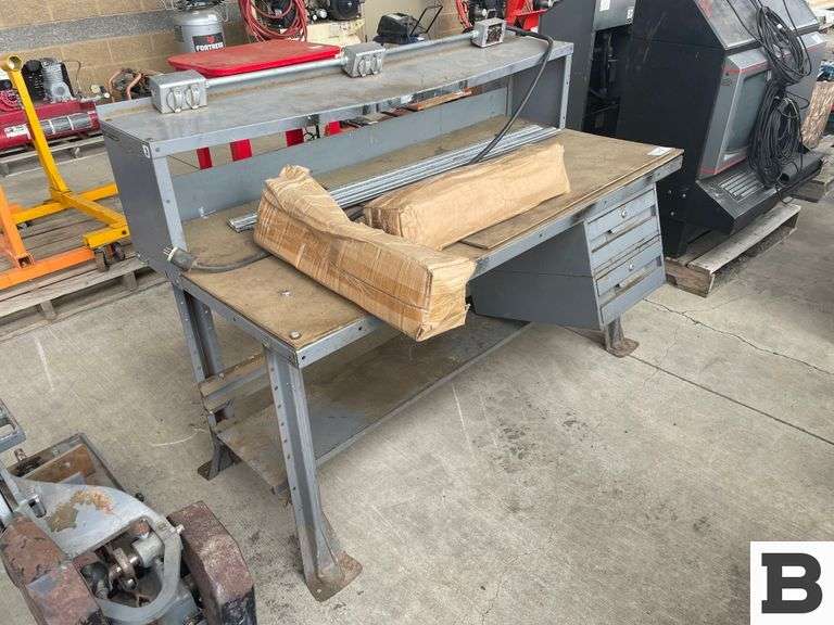 Electrical Work Bench Booker Auction Company