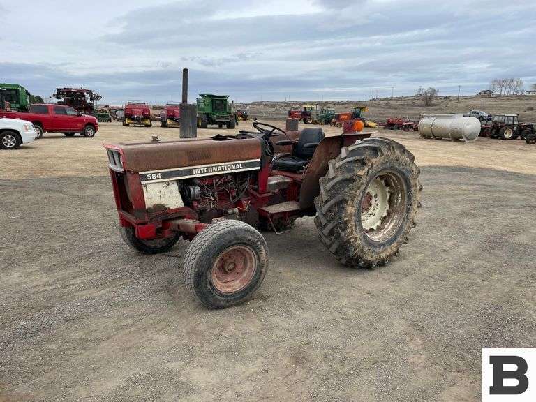 International 584 Tractor - Booker Auction Company