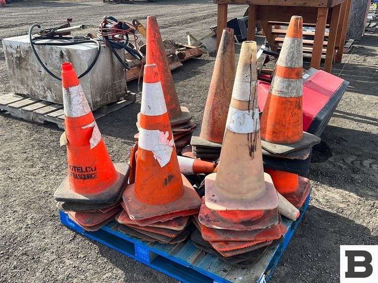 Traffic Cones Booker Auction Company