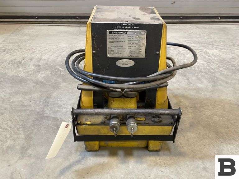 Enerpac PER 2222 Hydraulic Power Unit Booker Auction Company