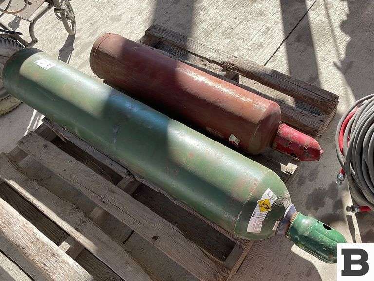 Oxygen and Acetylene Bottles Booker Auction Company