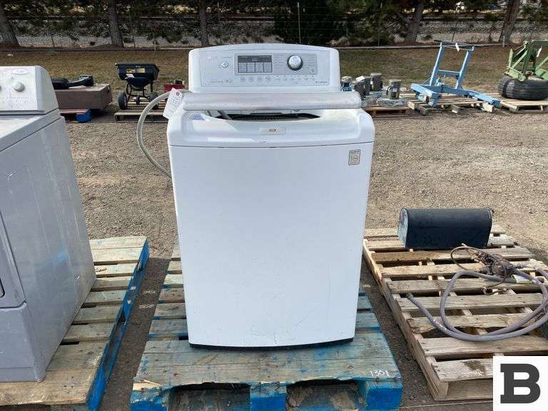 LG WT5001CW Washer Booker Auction Company