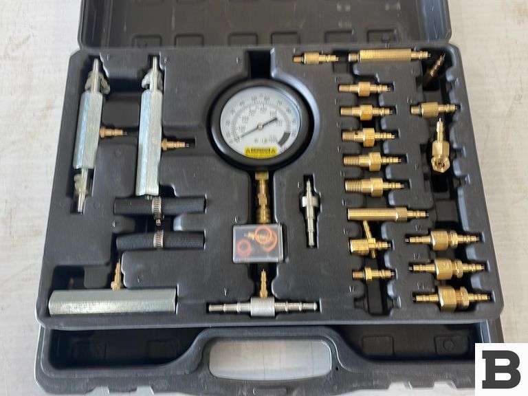 Pittsburgh Master Fuel Injection Pressure Test Kit Booker Auction Company
