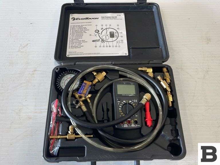 Ever Tough Fuel Pressure Test Kit Booker Auction Company