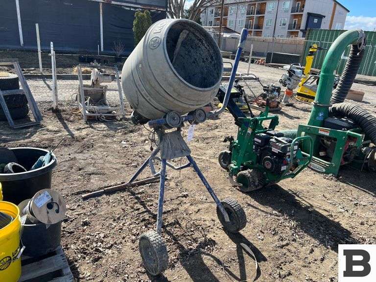 Kobalt 043206 Cement Mixer Booker Auction Company