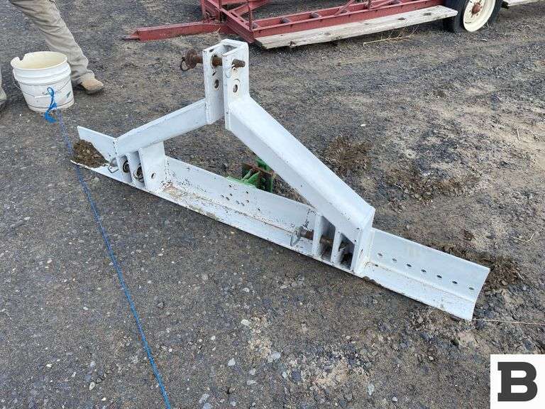 Custom 3PT Pintle Hitch Receiver Booker Auction Company