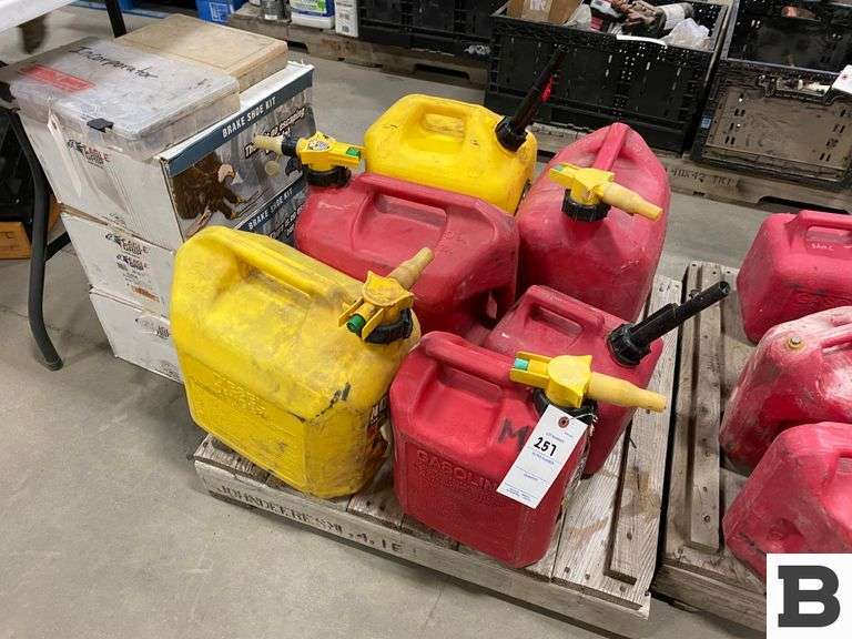 Gas Cans Booker Auction Company