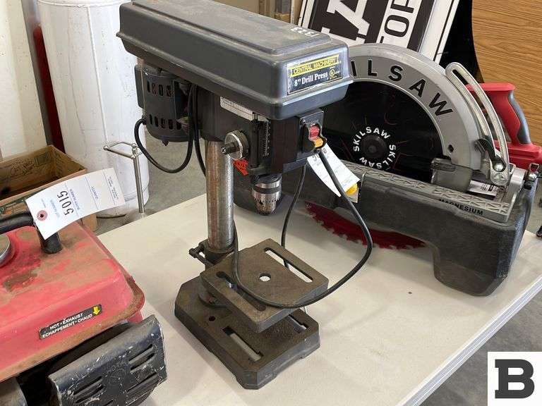 Central Machinery 8”Drill Press Booker Auction Company