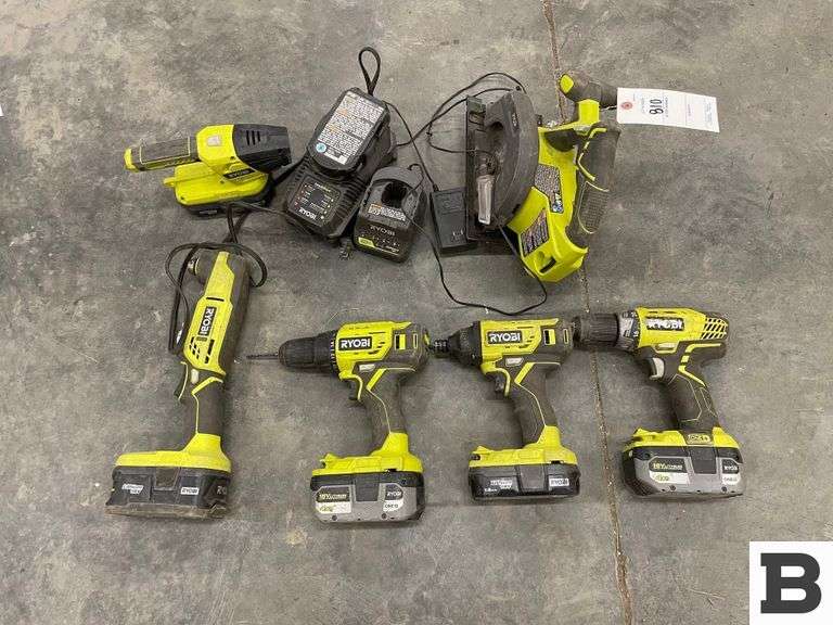 Ryobi Power Tools Booker Auction Company
