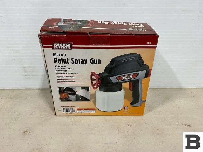 Krause & Becker Electric Paint Spray Gun Booker Auction Company
