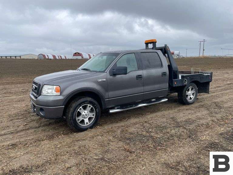 2007 Ford F150 Flatbed Pickup Booker Auction Company