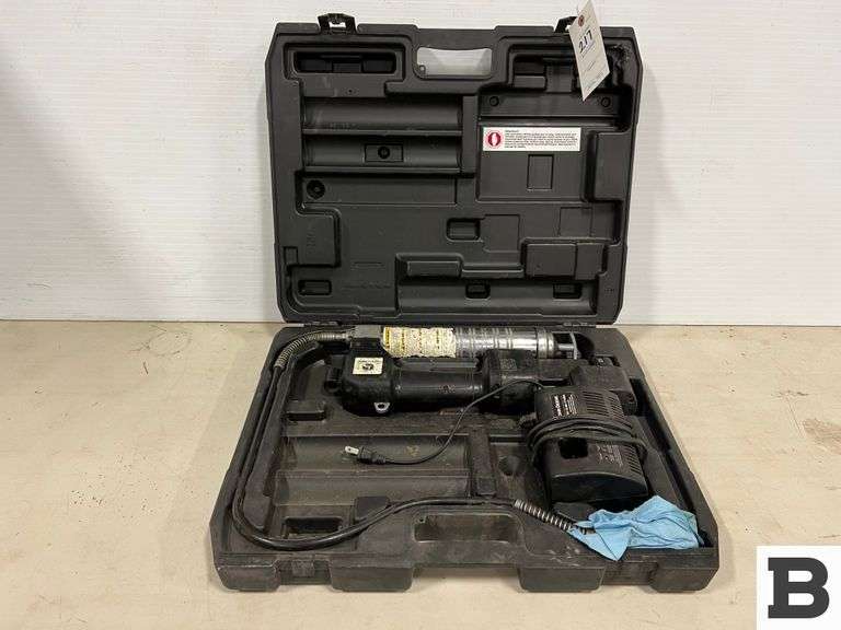 John Deere Battery Powered Grease Gun Booker Auction Company