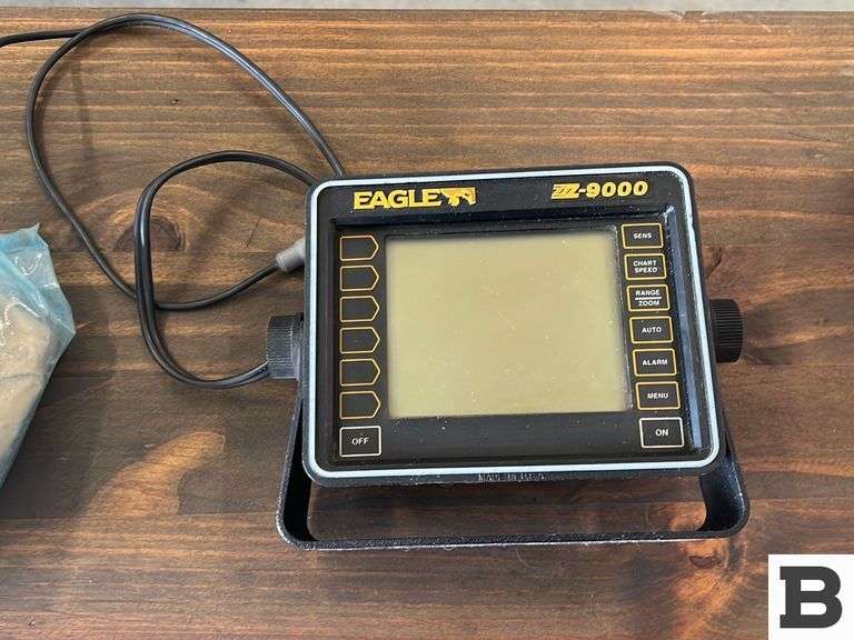 Eagle Z9000 Fish Finder Booker Auction Company