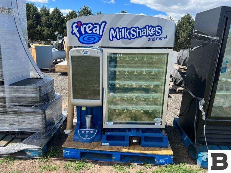 F'real Milkshake Maker & Freezer Booker Auction Company