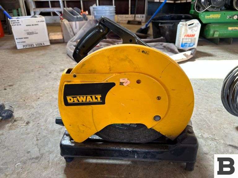 Dewalt DW870 Chop Saw Booker Auction Company