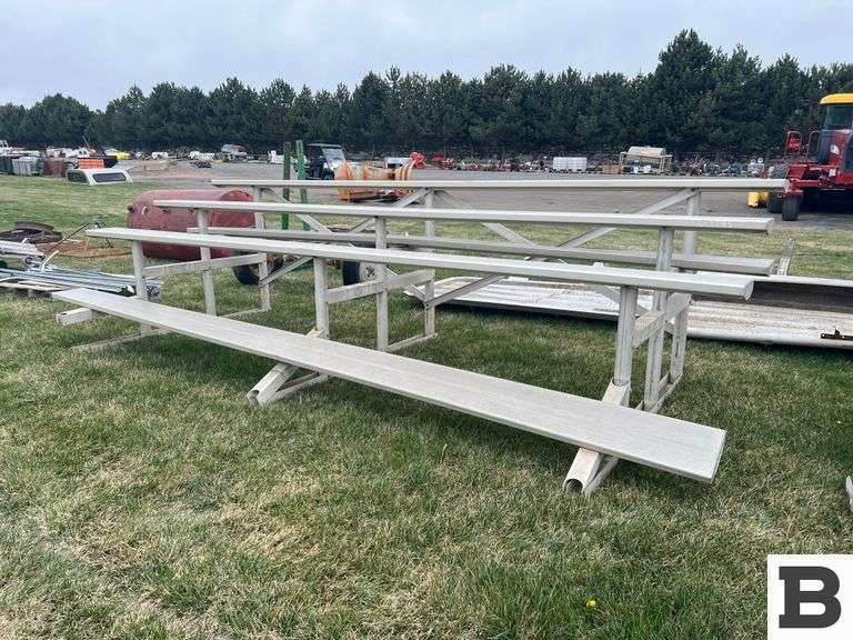 Aluminum Bleachers Booker Auction Company