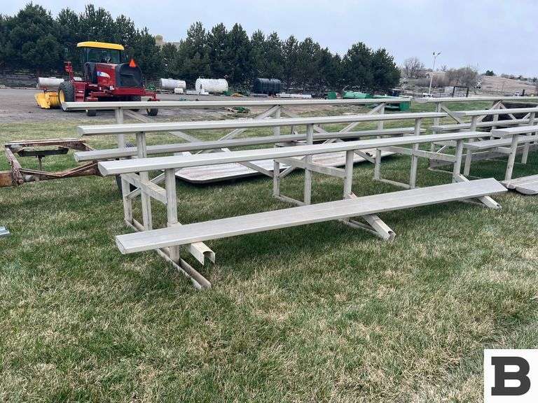 Aluminum Bleachers Booker Auction Company