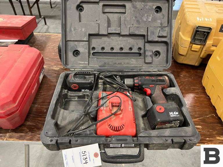 Snap On CDR4450 Cordless Drill Booker Auction Company