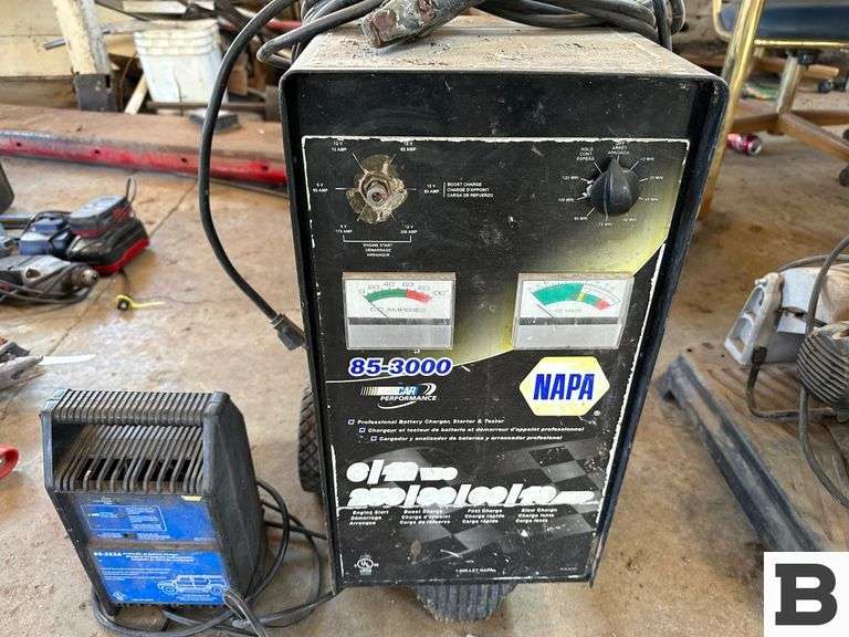 Napa 853000 & 85323A Battery Charger Booker Auction Company