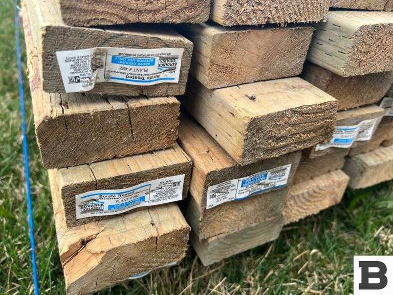 Borate Treated Lumber Booker Auction Company