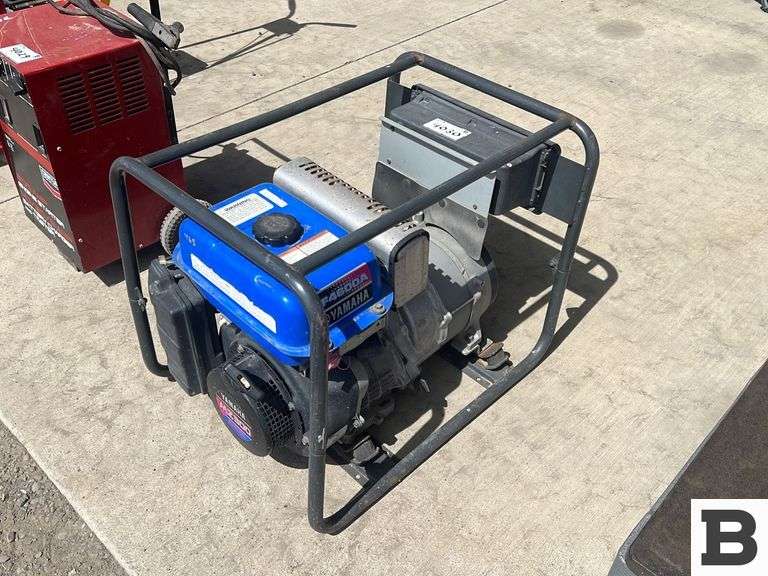 Yamaha EF4600A Generator Booker Auction Company