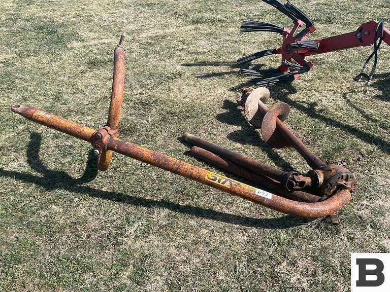 Post Hole Auger Booker Auction Company