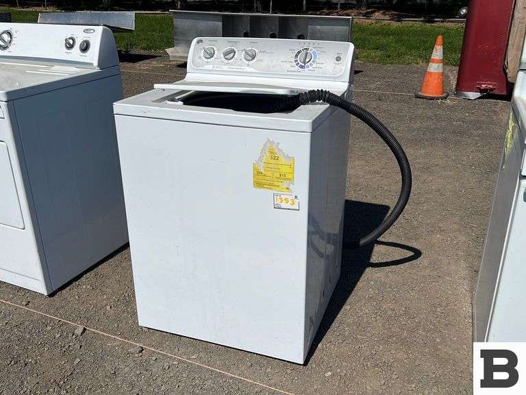 General Electric Washing Machine Booker Auction Company