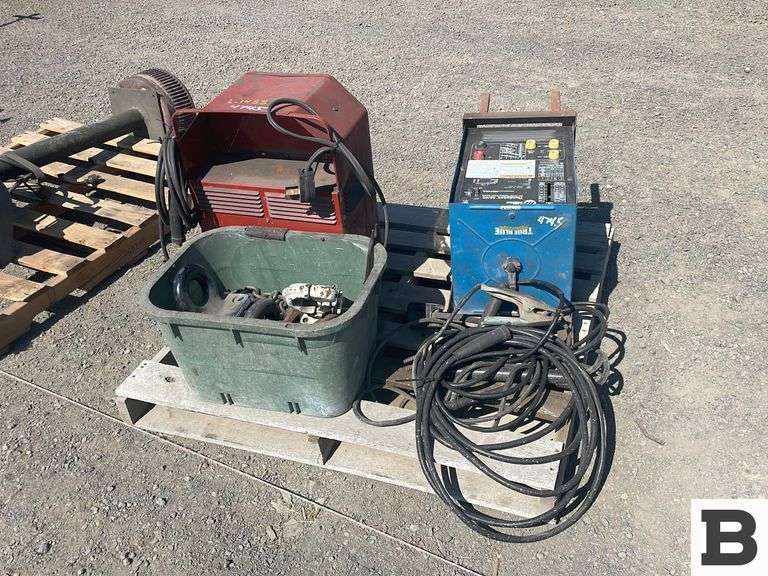 Miller Thunderbolt Welder, Lincoln 225 Electric Welder, Leads, Pinter