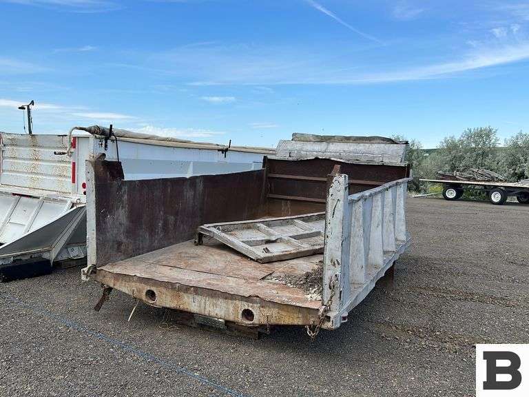 Dump Truck Box Booker Auction Company