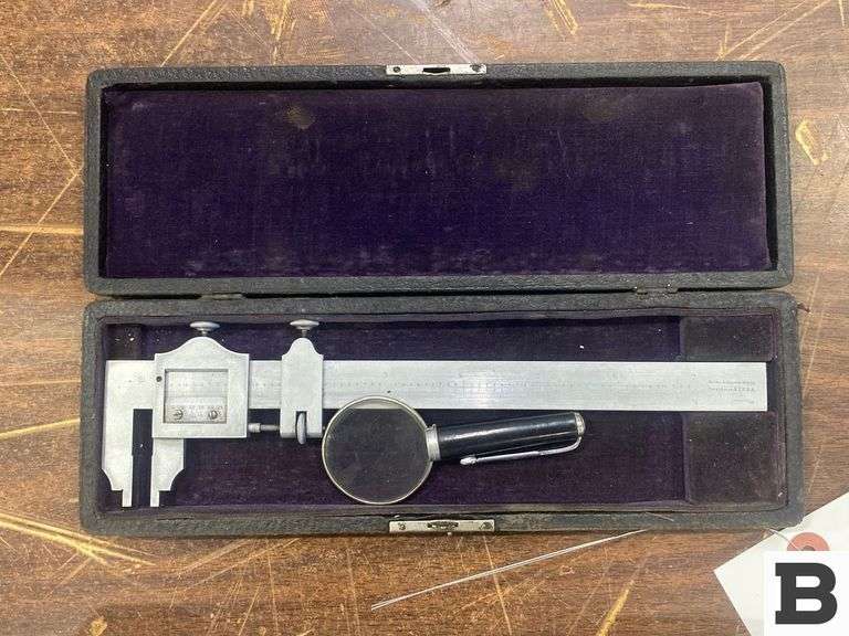 Starrett Micrometer Caliper, Other Calipers Booker Auction Company