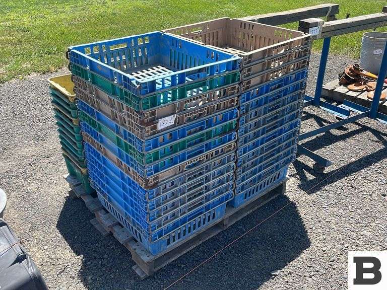 Plastic Crates Booker Auction Company