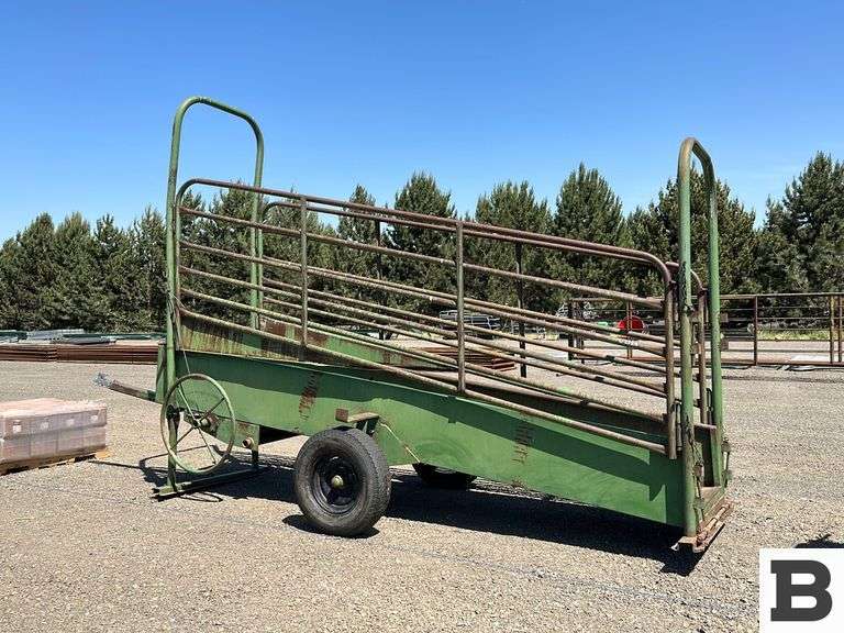 Powder River Portable Loading Chute Booker Auction Company