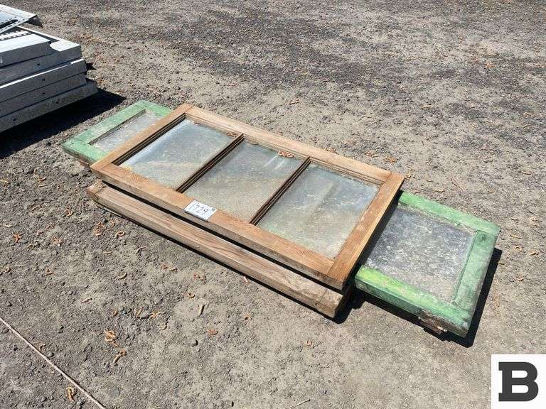 Wood Frame Windows Booker Auction Company