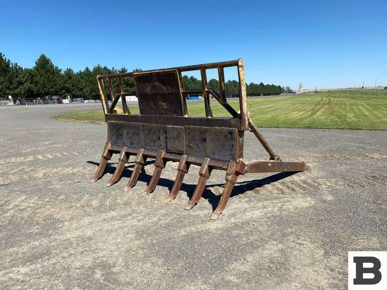 Caterpillar Brush Rake Booker Auction Company