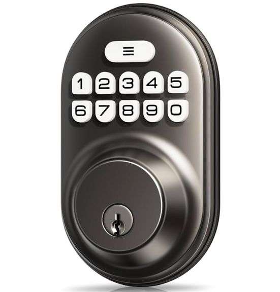 Slimme LCD-sleutel Slimme Afstandsbediening Autosleutel LCD-scherm Anti-verloren Bluetooth 5.0 Keyless Entry Auto Lock-sleutelhanger voor Starten met één Klik (Zilver