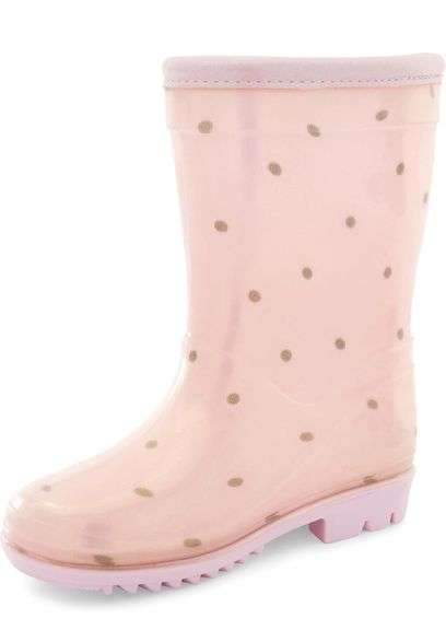 New Carter's Girl's Nina Rain Boot Size 6