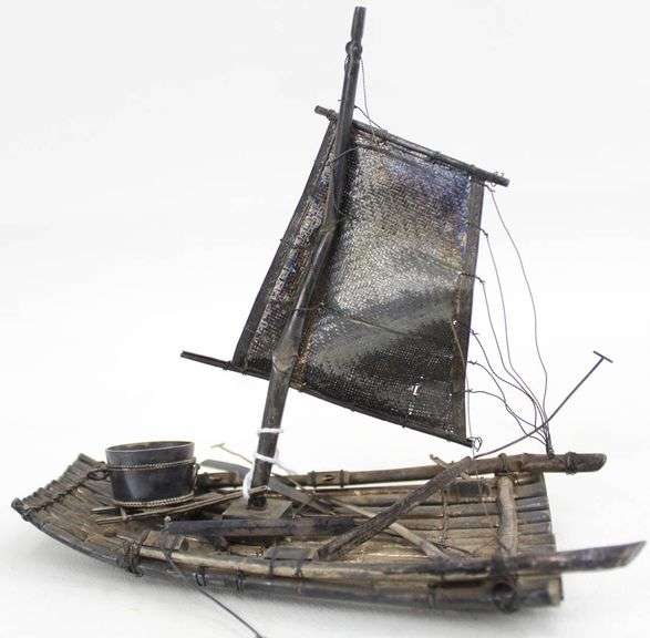 RARE Meiji Period Japanese Sterling Silver (presumed, unmarked ...