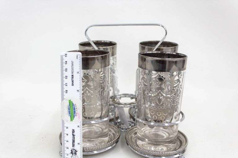 Kimiko Guardian Crest Mid Century Vintage Silver Medieval Knight and