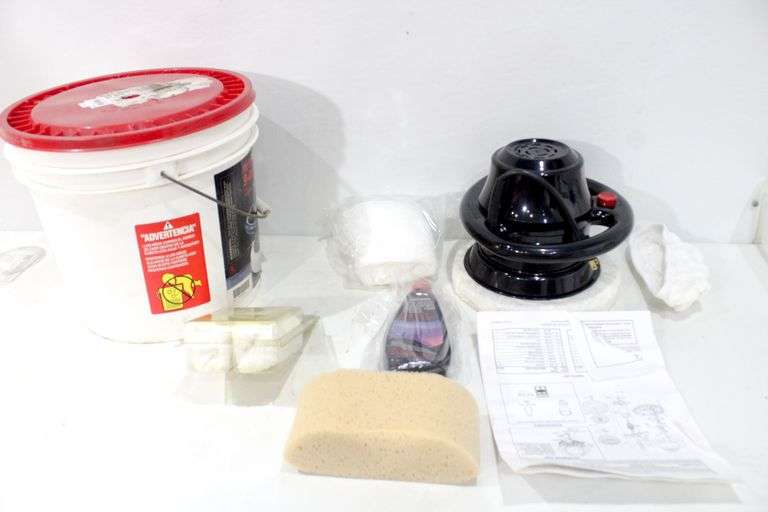 Craftsman Buffer/Polisher System and supplies Bunting Online Auctions