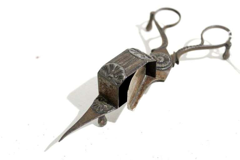 Style Candle Snuffing Scissors may be silver plate Bunting