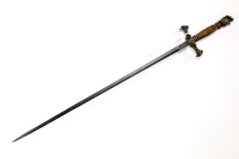 thumbnail image 2 of Sword Case - Fraternal Ceremonial Display For Sword Like Knight Of Columbus - Reproduction 2 of 4